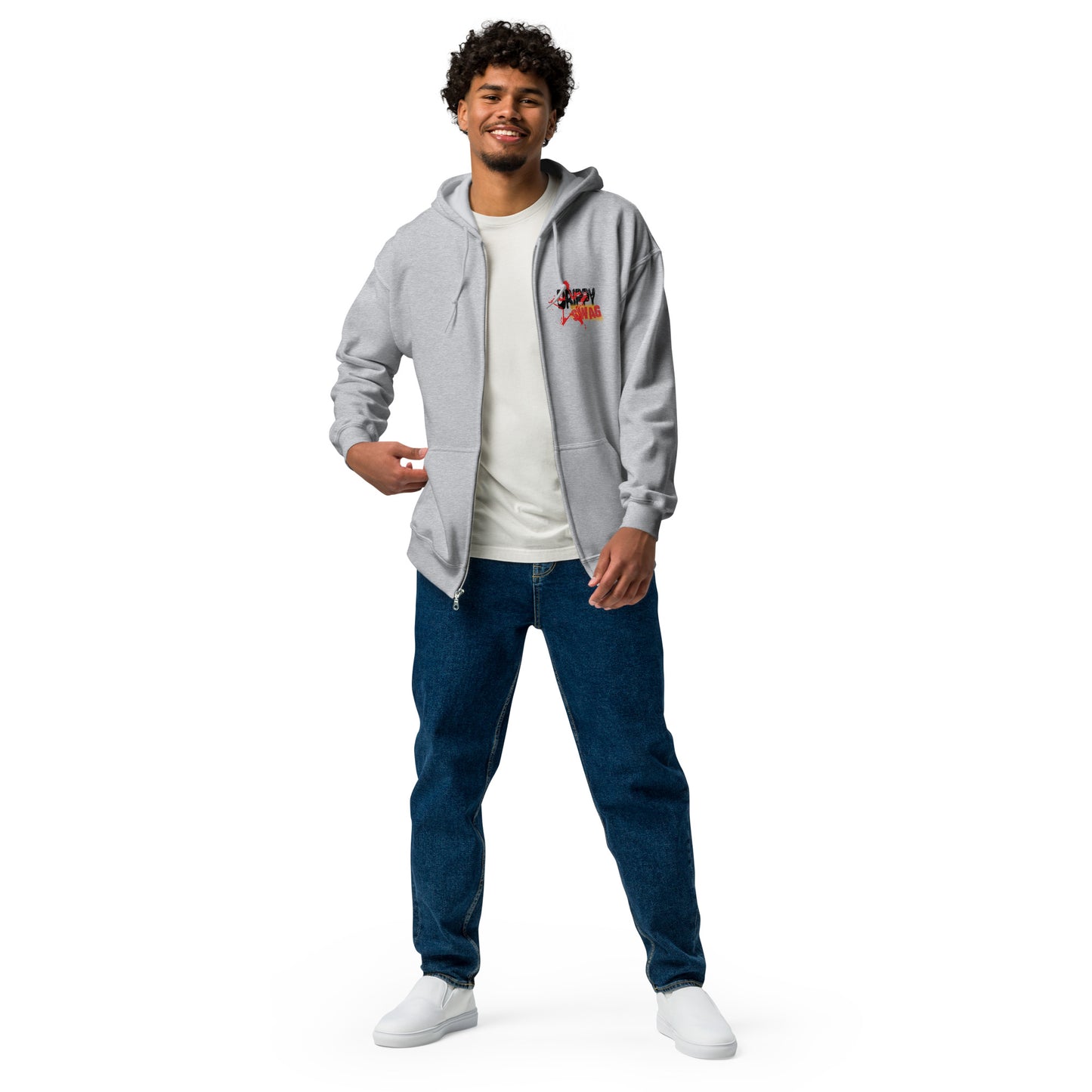 LIVE N LEARN ZIP HOODIE